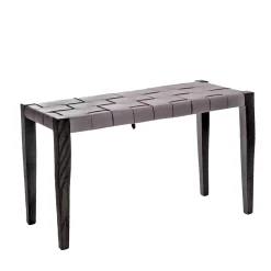 Bench Regular Cuoio Incrociato Anthracite
