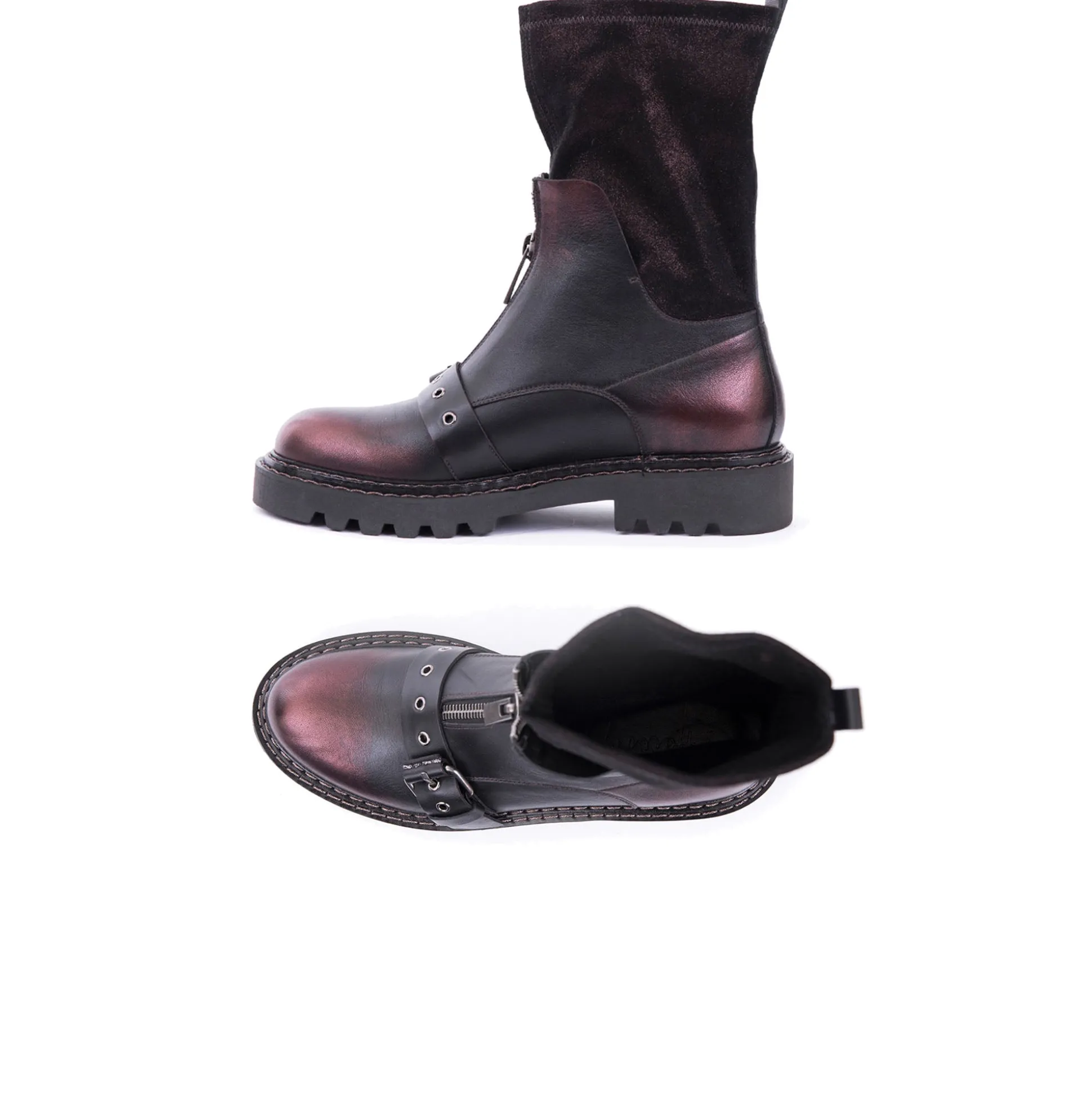 Boot Stretch Stellare Metal Sport Burgundy