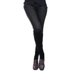 Boot Suede Stretch Black