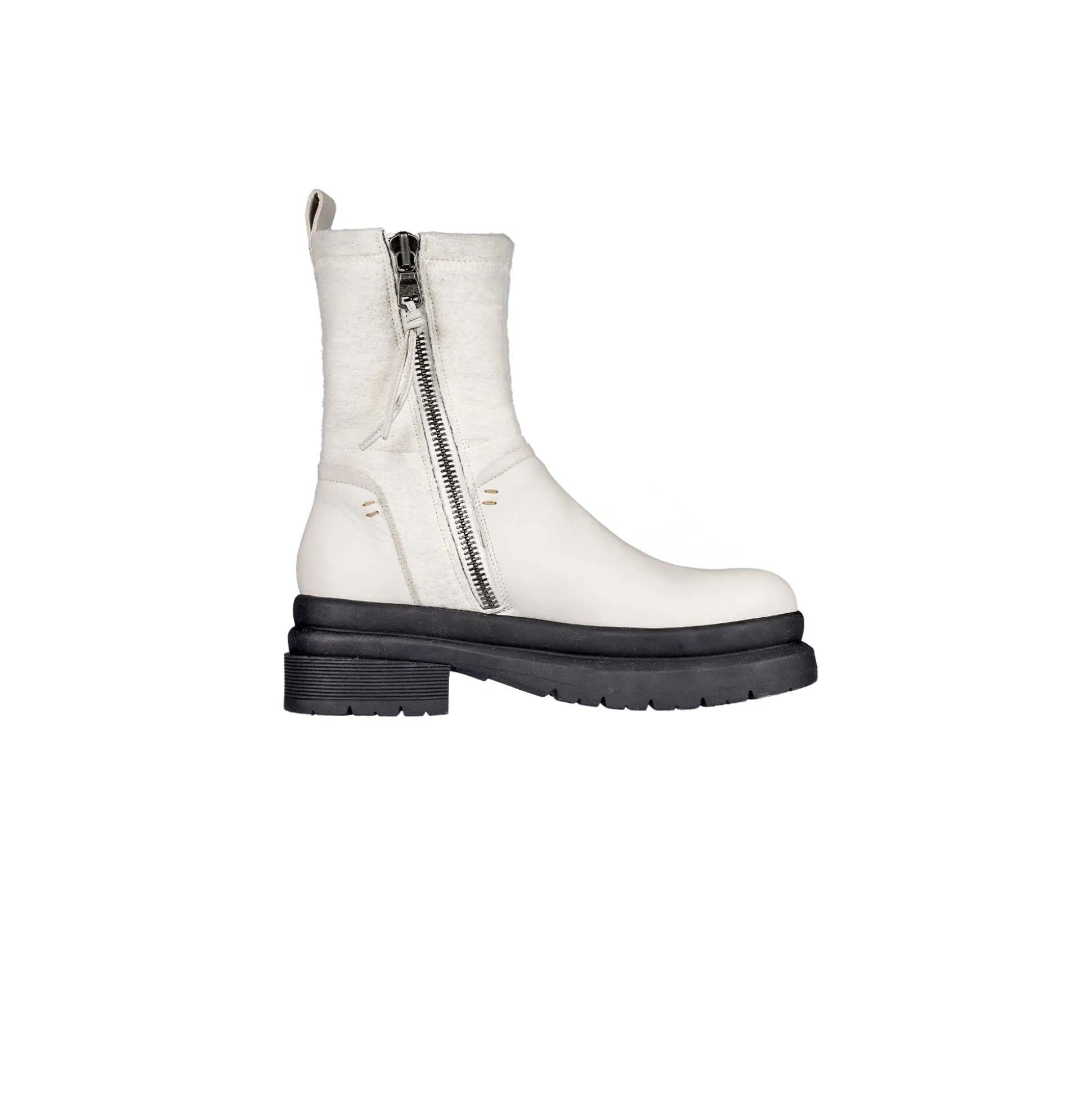 Bootie Mousse Chalk White