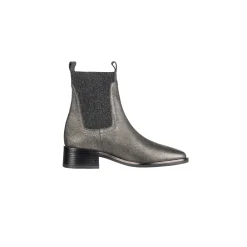 Bootie Vegetal Lamè Lead