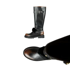 Brushed High Boot Brandy