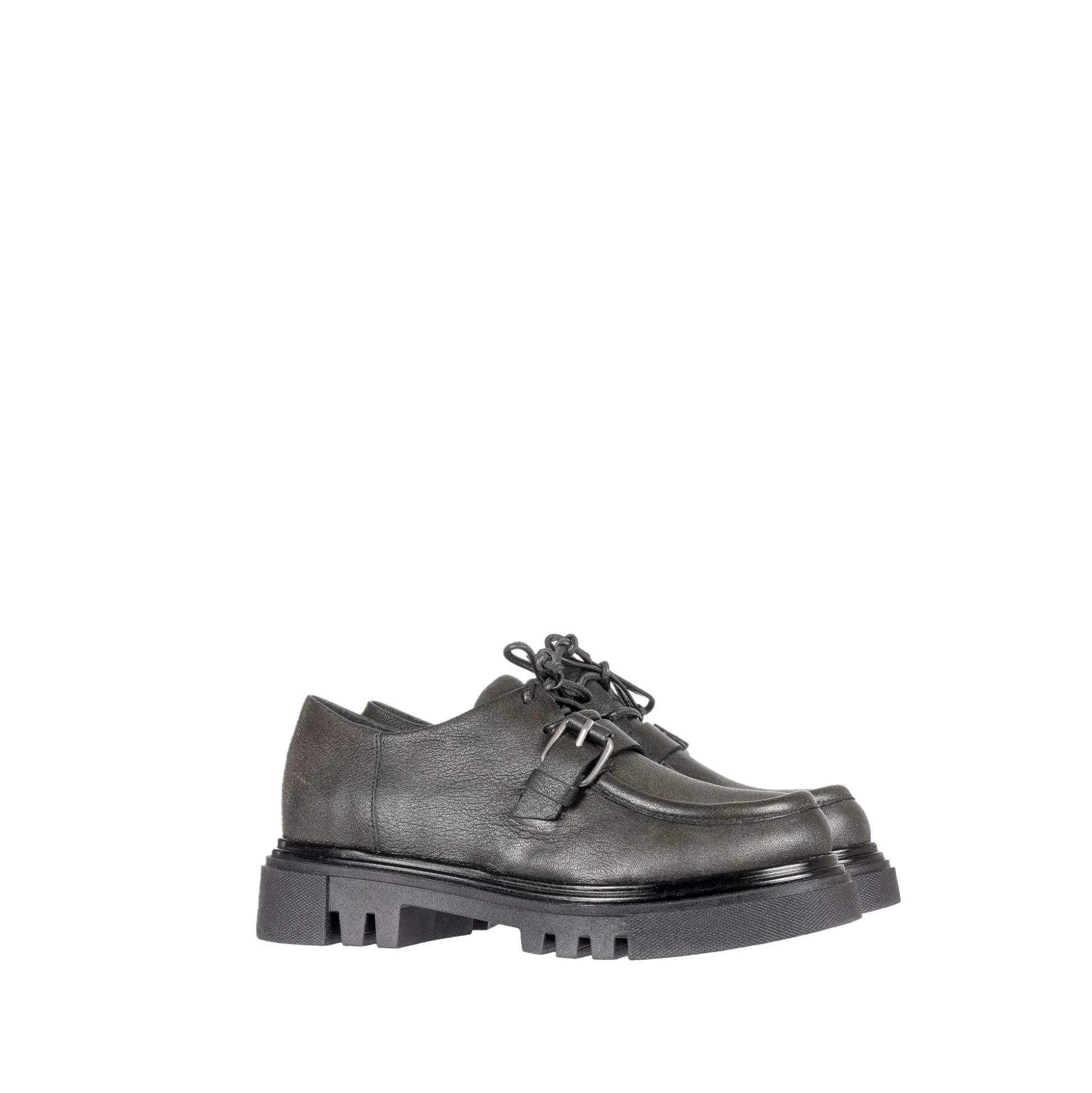 Buckle Shoes Ombreggiato Anthracite