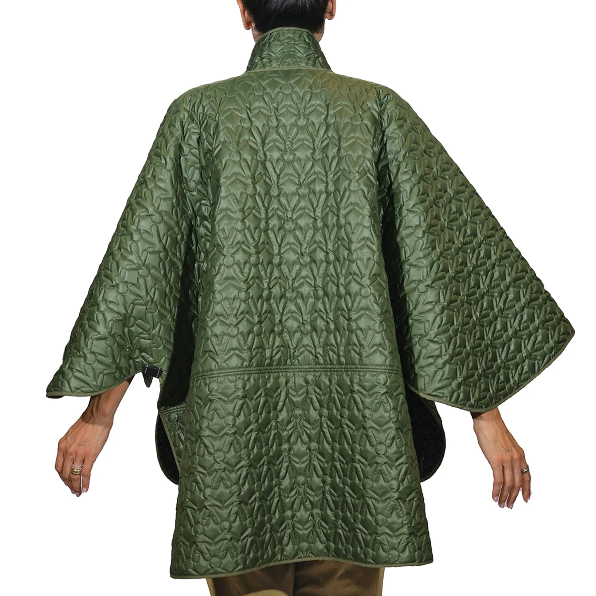 Cape Omino Nylon Forest Green