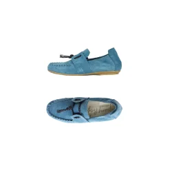 Car Shoe Camoscio Vintage Light Blue