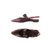 Chanel Shoe Fibbie Spazzolato Cyclamen