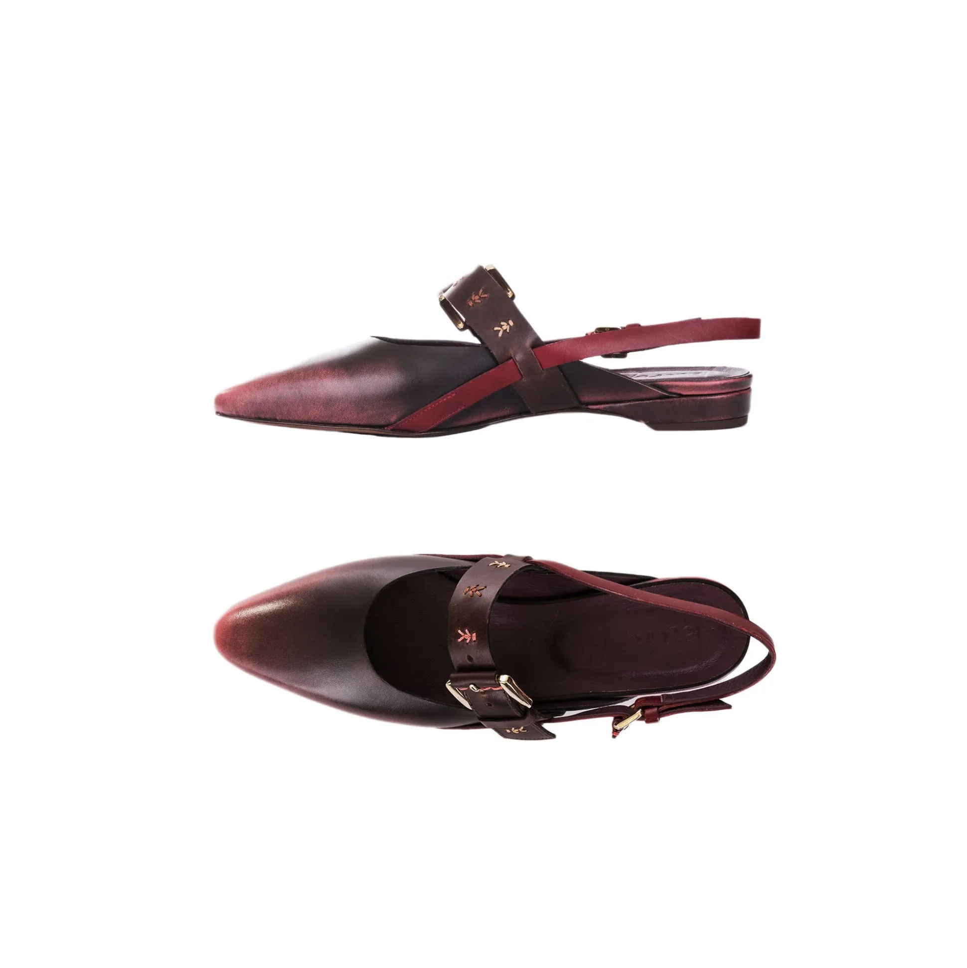 Chanel Shoe Fibbie Spazzolato Cyclamen