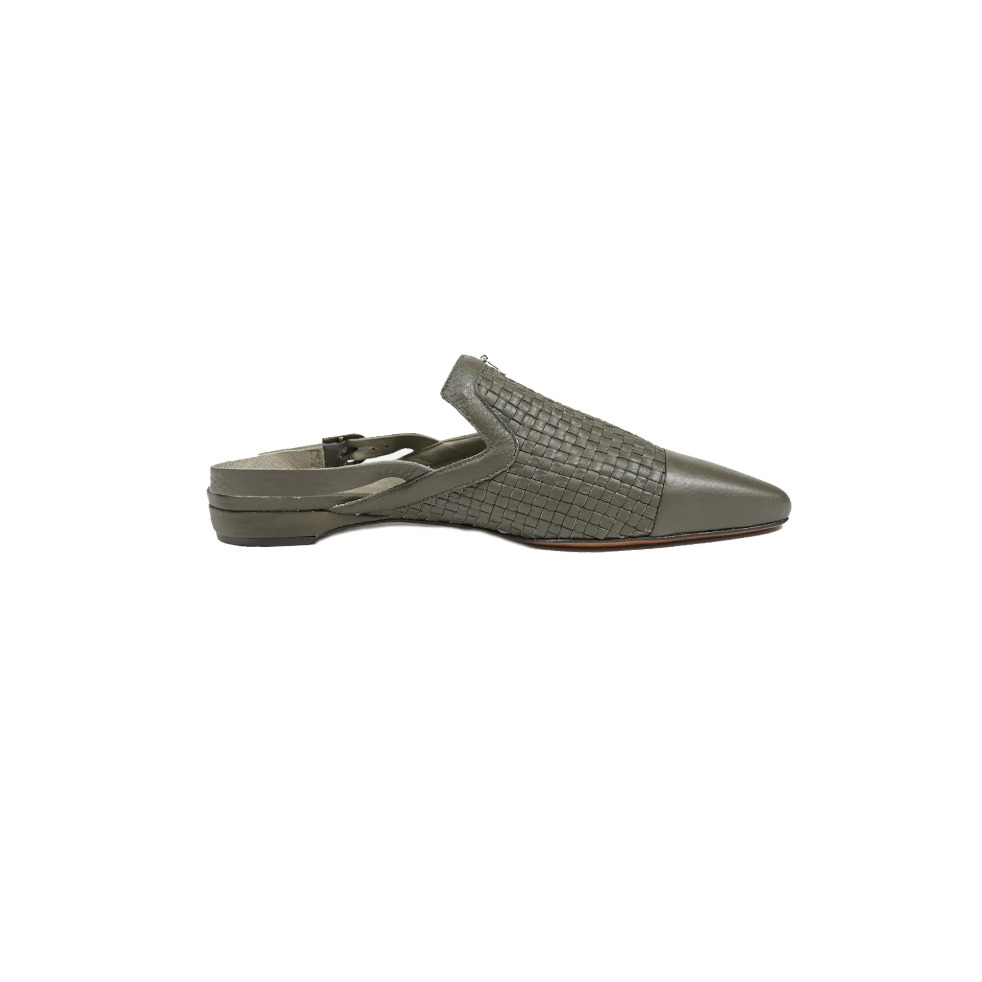 Chanel Shoes Intreccio Soft Green