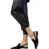 Chanel Texan Mules Metal Wash/Suede Black