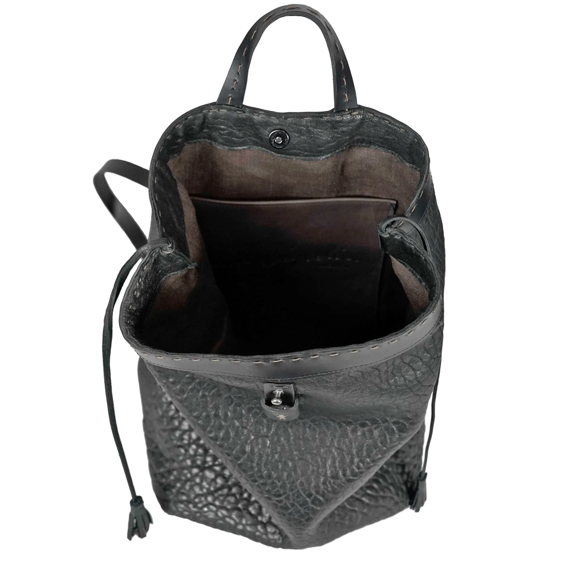 Clio Backpack Granellato Black