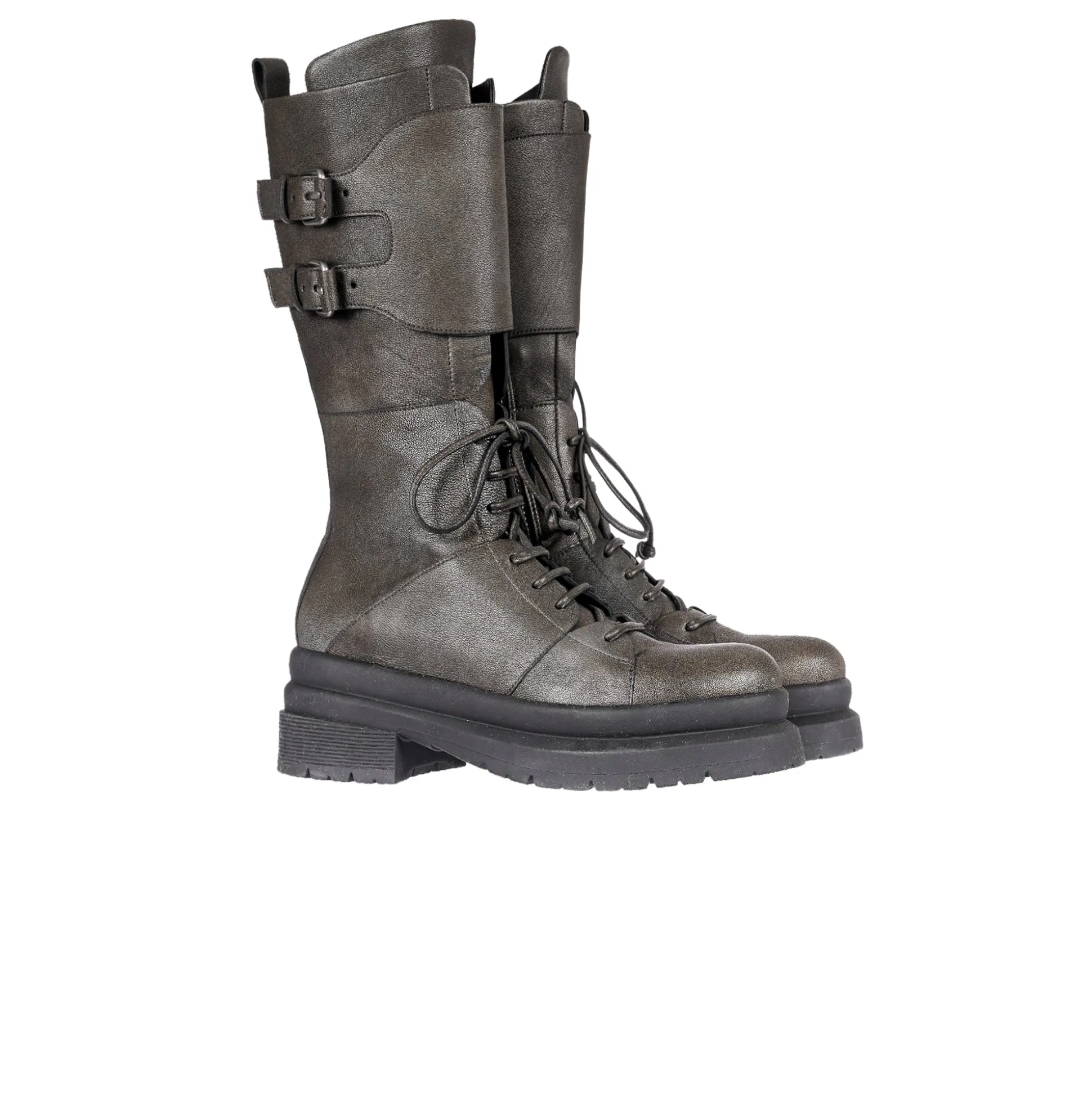 Combat Boot Ombreggiato Anthracite
