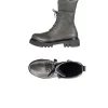 Combat Boot Ombreggiato Bronze