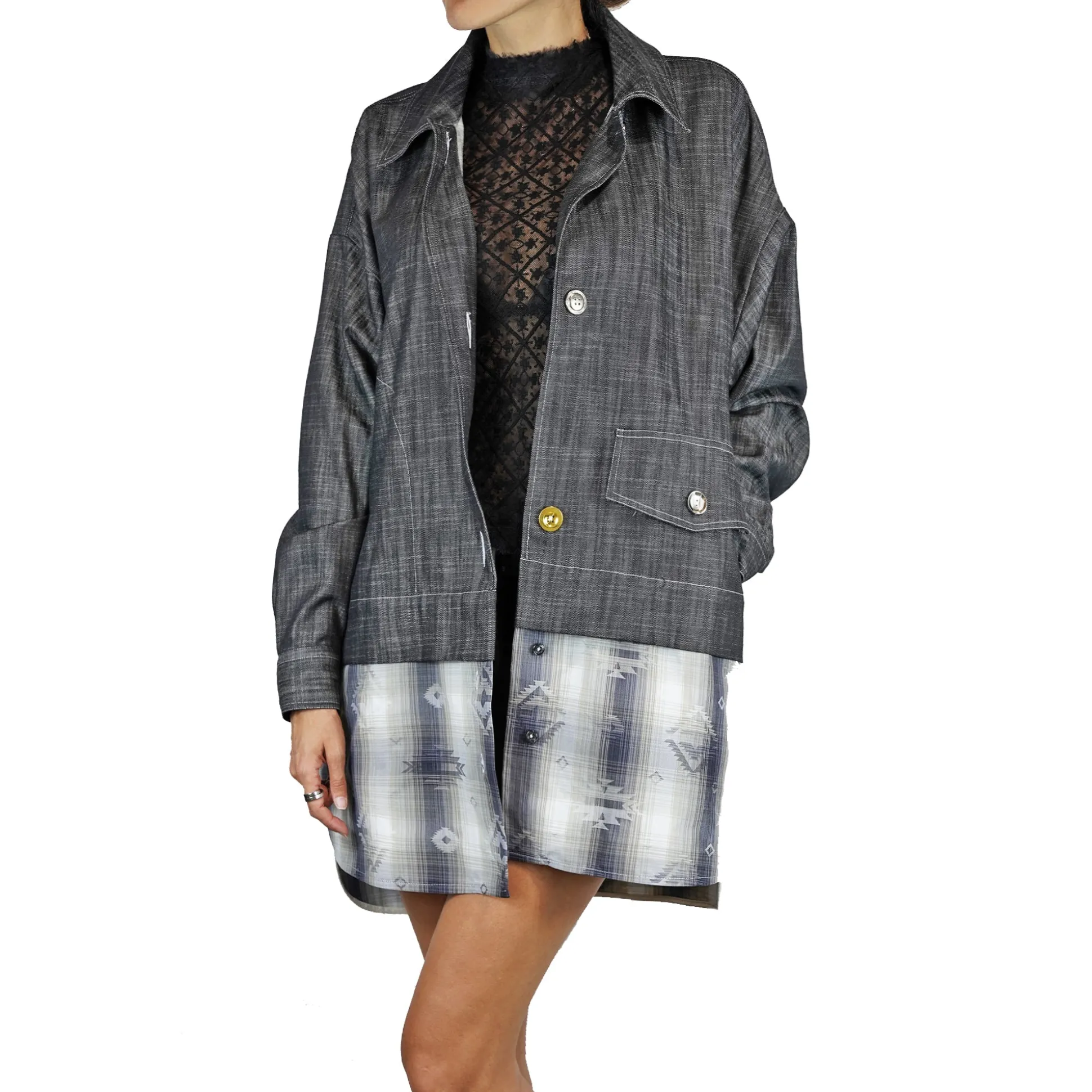 Cotton Jacket Jeans