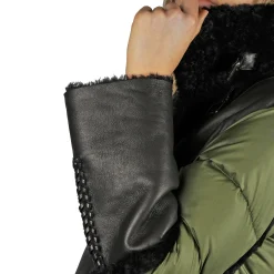 Down-Filled Coat Pacaja Black / Green