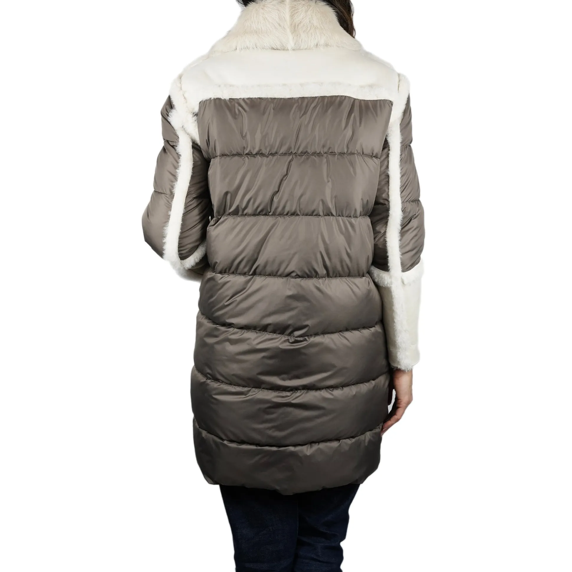Down-filled Jacket Pacaja/Nylon Bronze