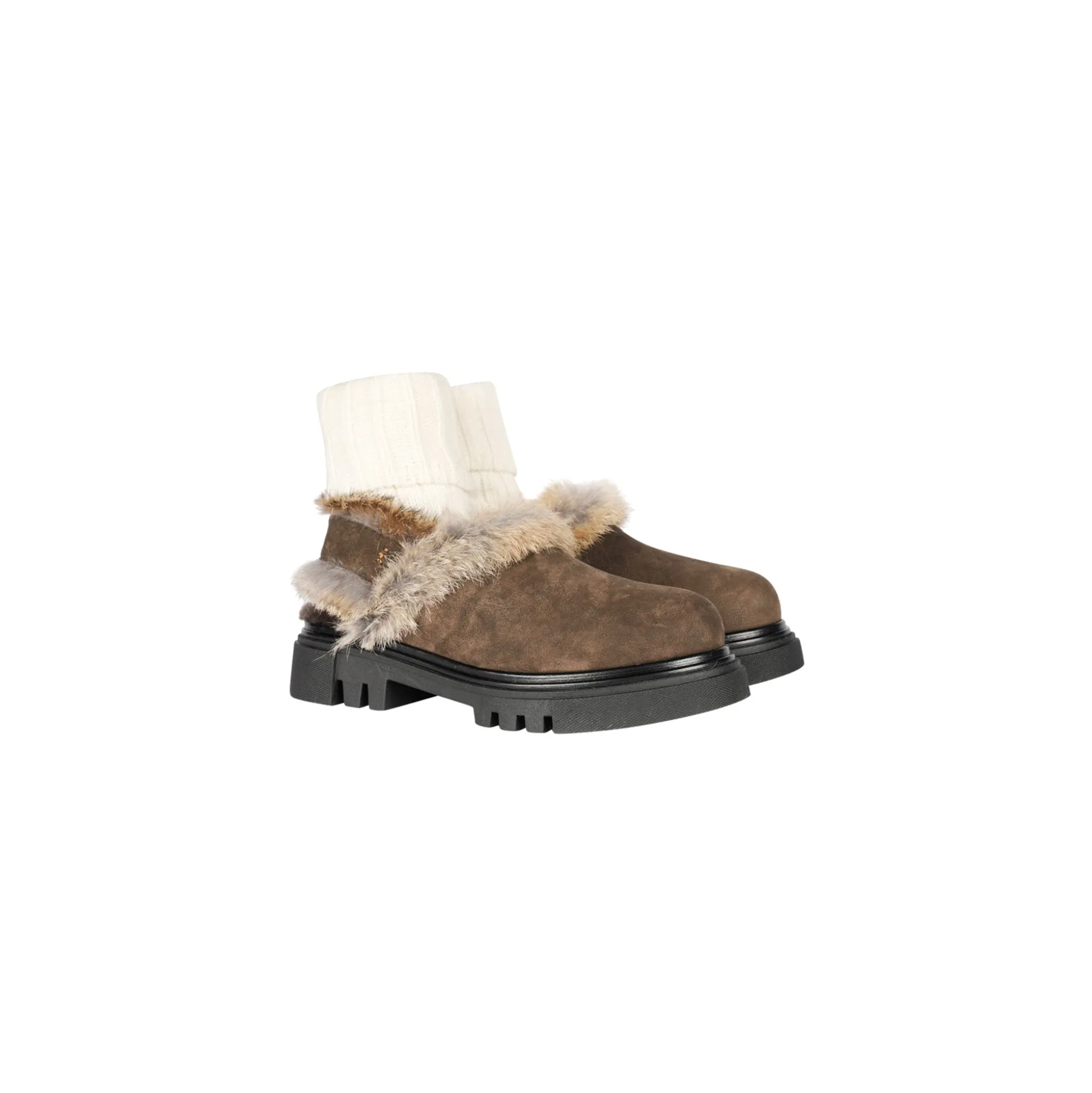 Fur Clogs Grattato