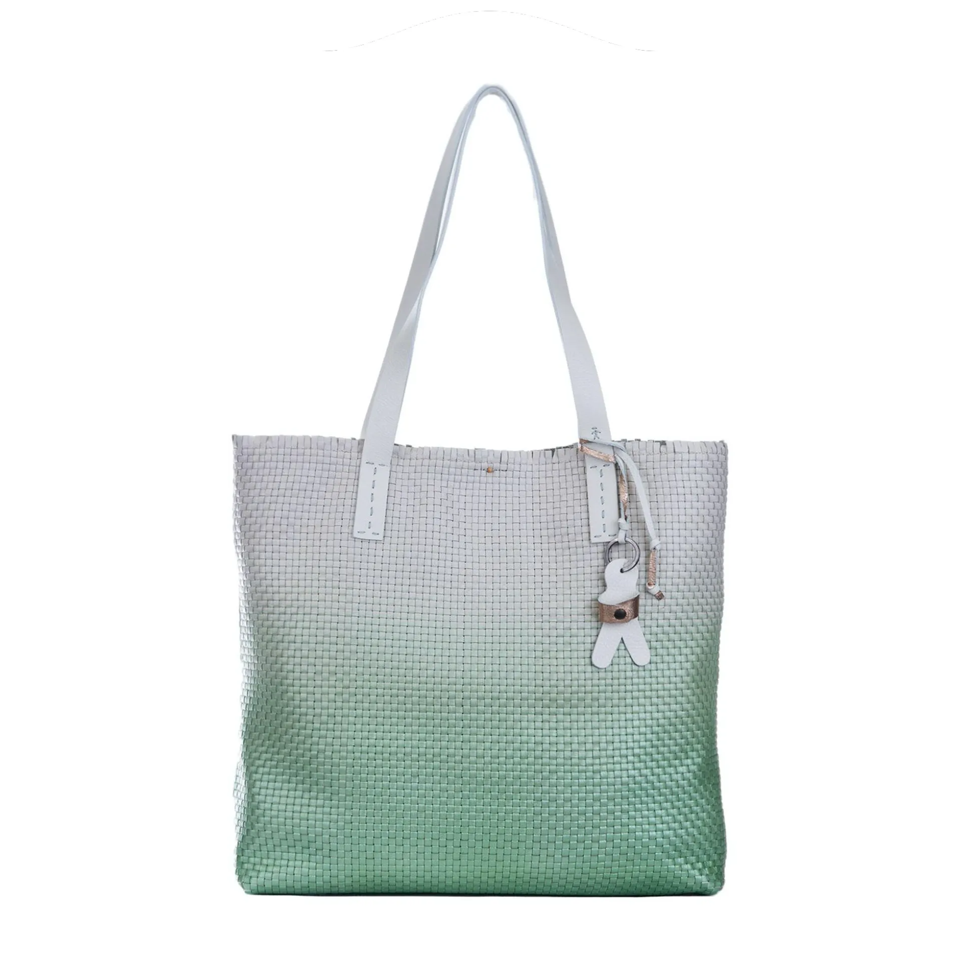 Isa Shopping M Intreccio Sfumato Green