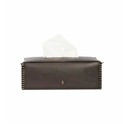 Kleenex Box Cuoio Dark Brown