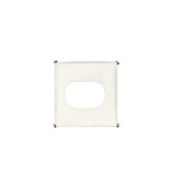 Kleenex Box Square Cuoio White