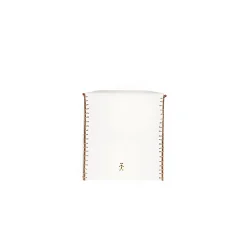 Kleenex Box Square Cuoio White