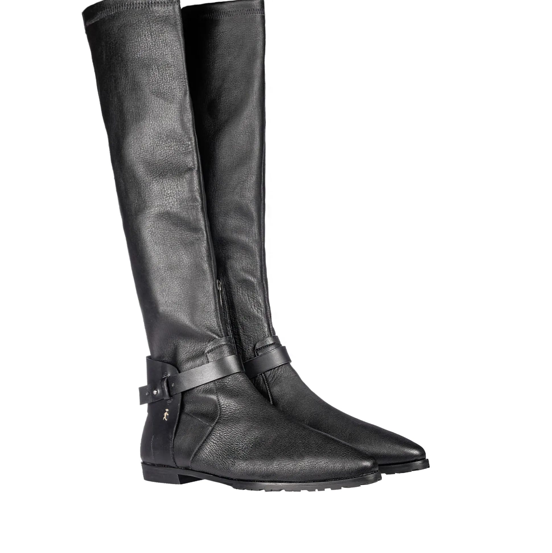 Knee Boot Old Iron Stretch