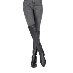 Knee Boot Old Iron Stretch