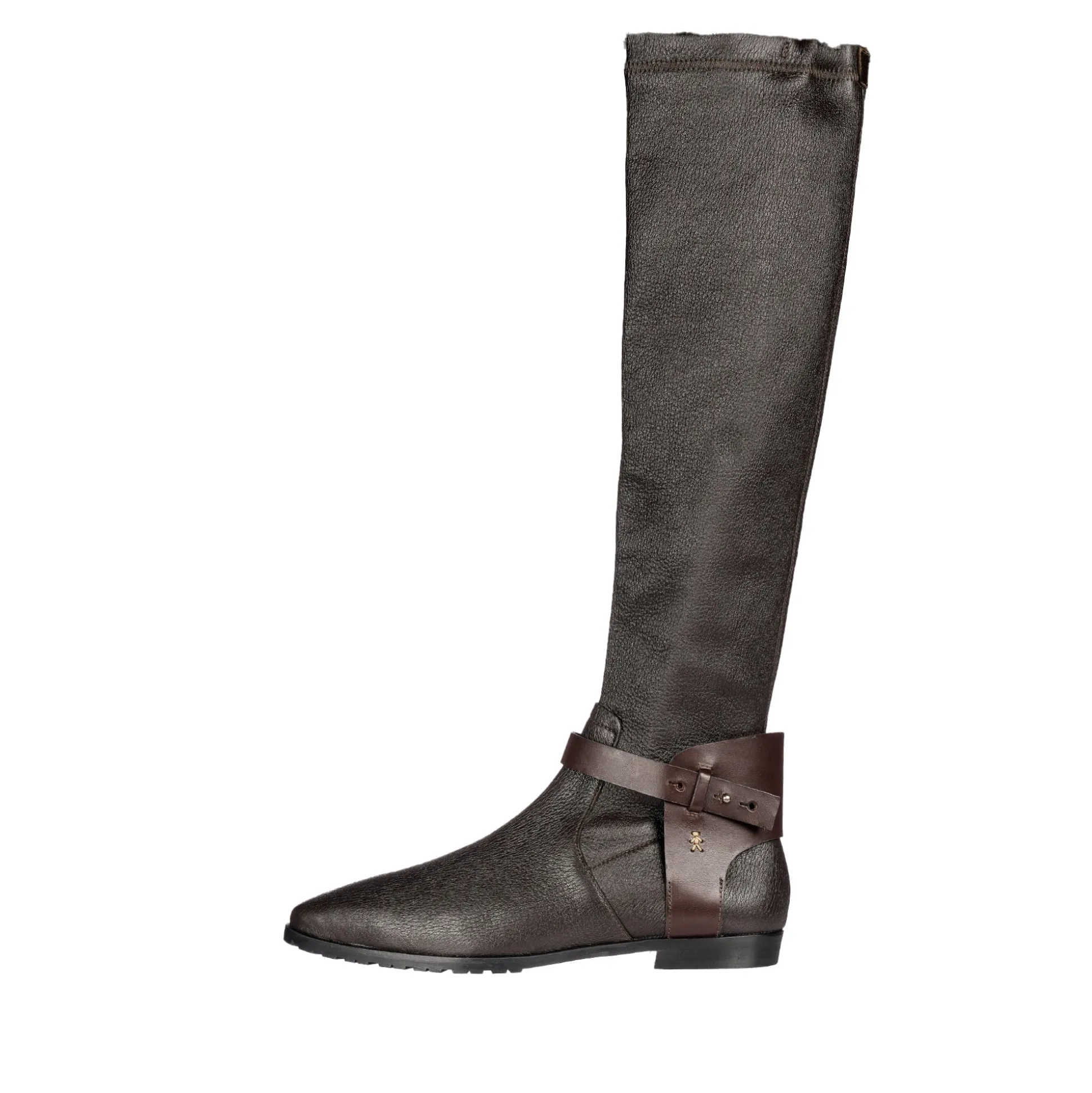Knee Boot Old Iron Stretch