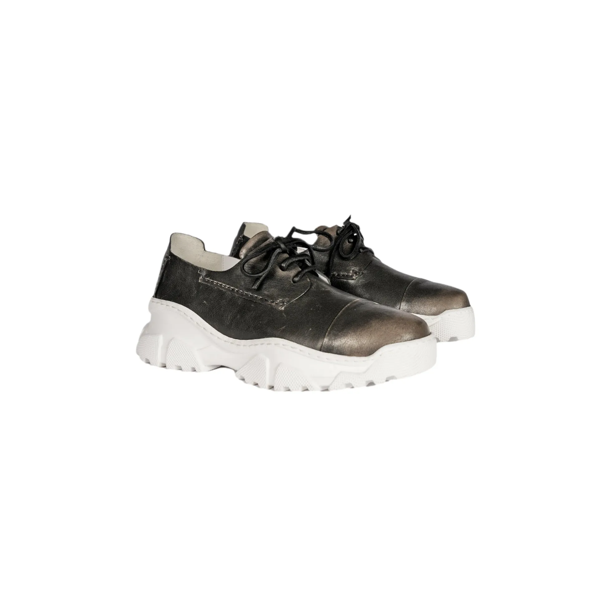 Lace Up Shoe Sfumato Anthracite