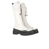 Lace-up Boot Muflone White