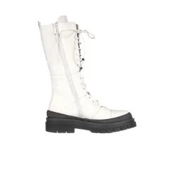 Lace-up Boot Muflone White