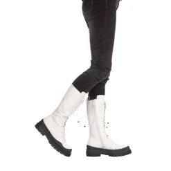 Lace-up Boot Muflone White