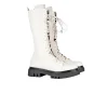 Lace-up Boot Old Iron White
