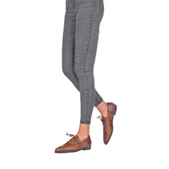 Lace-Up Loafer Stropicciato Brown
