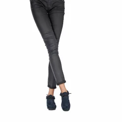 Lace-Up Shearling High Loafer