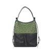 Lara Backpack L Omino Nylon Forest Green