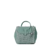 Lia Backpack M Intreccio Rete Sage Green