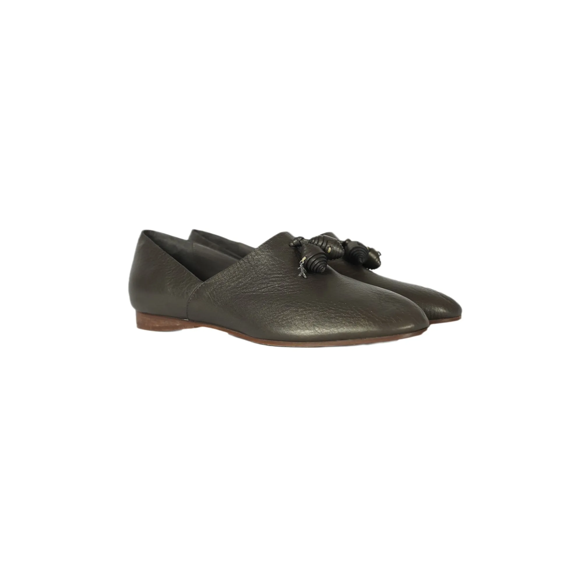 Loafer Cervo Gold Dark Brown