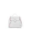 Lucy Backpack M Lacci Cervo Chalk White