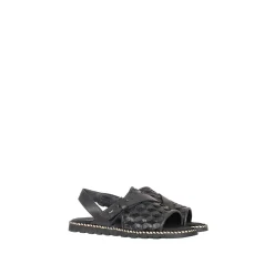 Man Sandal Intreccio 3D Black