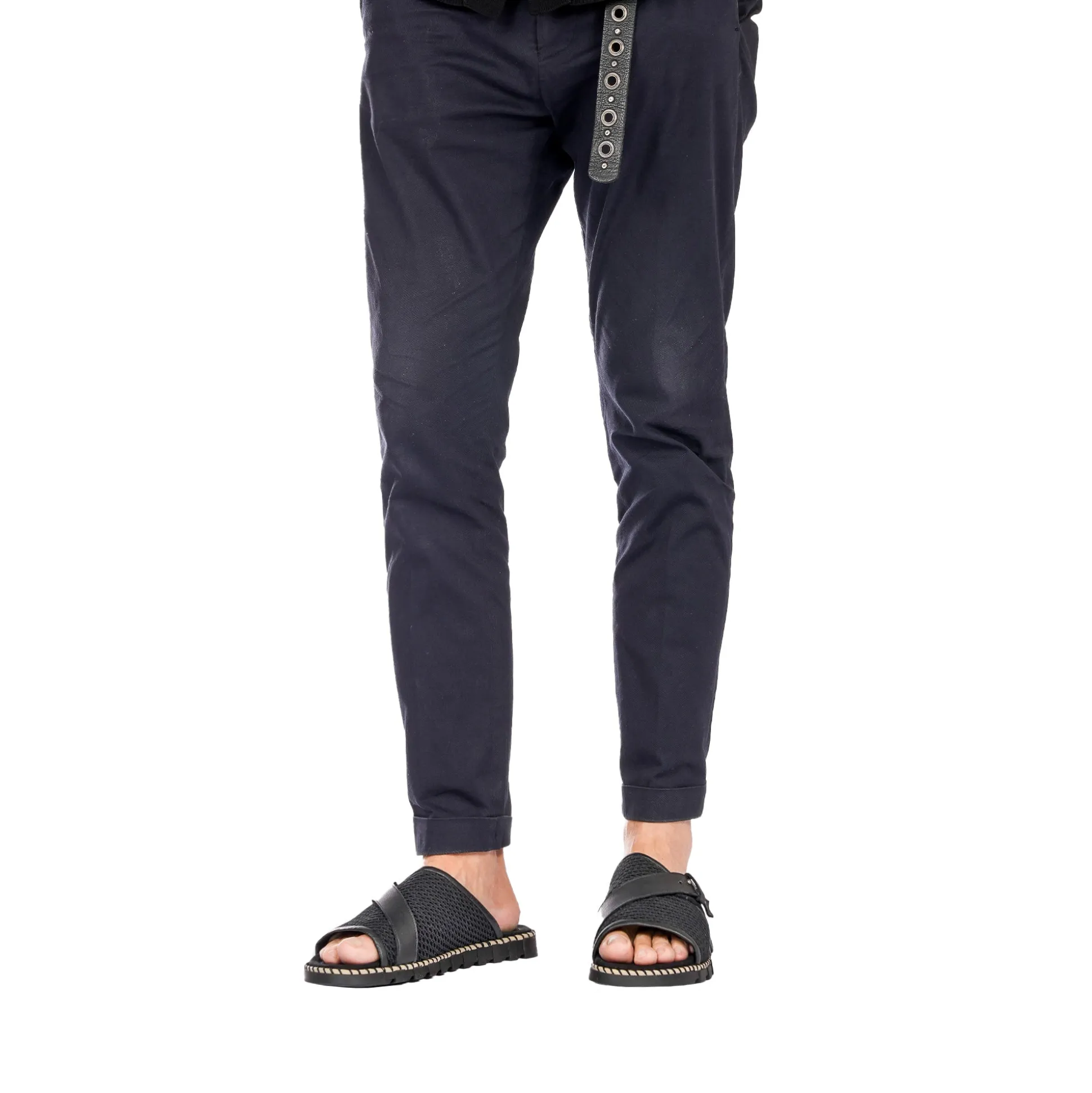 Man Slipper Mesh Black