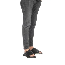Man Slipper Scaglia Black
