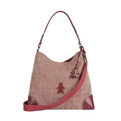 Minerva L Fabric Solero Neutral Red