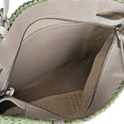Minerva Shopping M HB Intreccio Crochet Agave Green