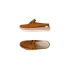 Mocker Slipper Suede Cognac
