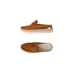 Mocker Slipper Suede Cognac