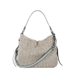 Monica M Intreccio Crochet Grey