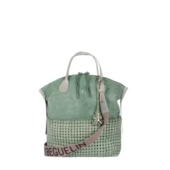 New Virginia M Intreccio Crochet Agave Green