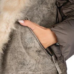 Parka Xadra Nylon Brown
