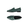Pointed Loafer Old Iron Teal