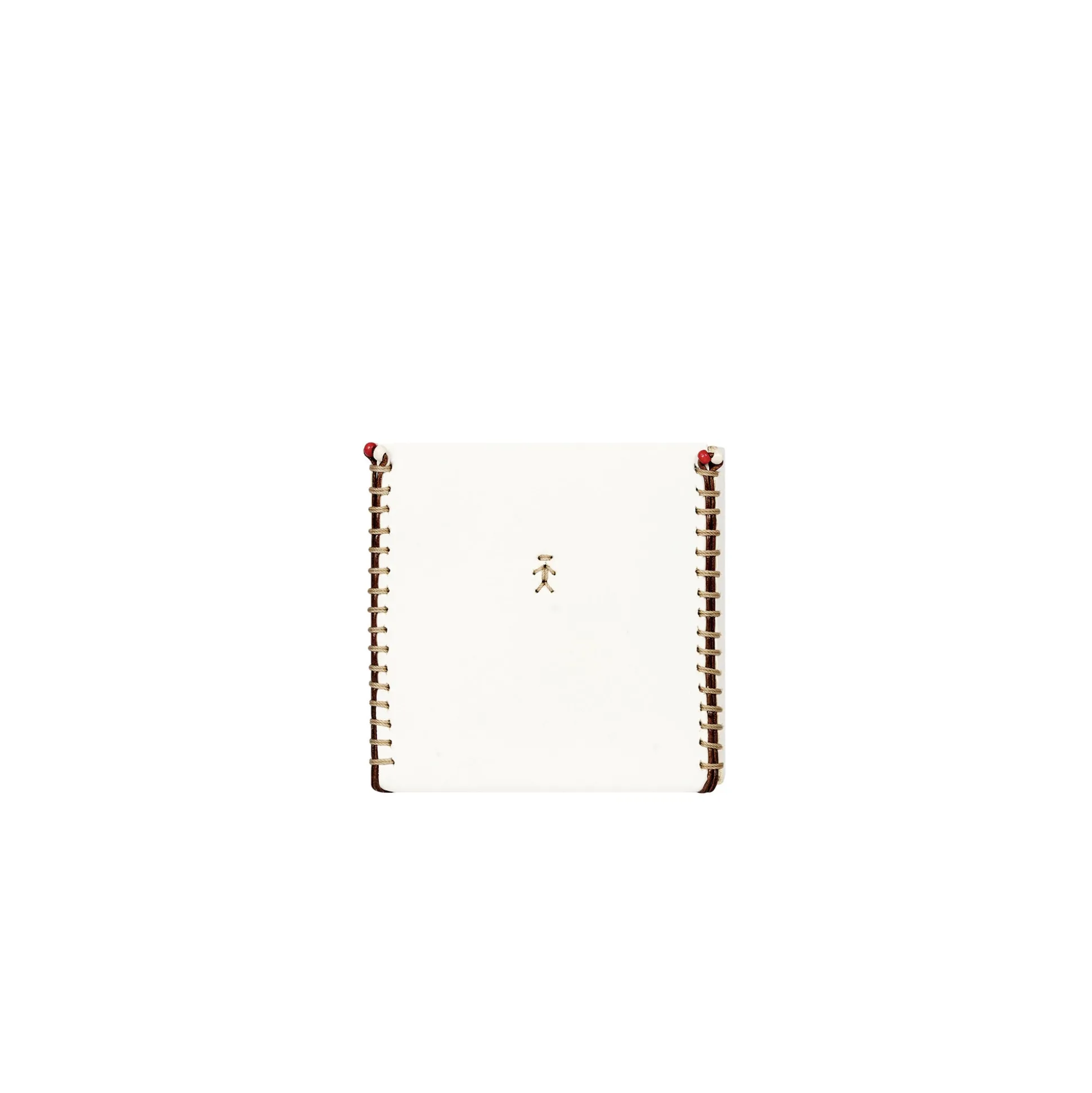 Post-it Holder Cuoio White